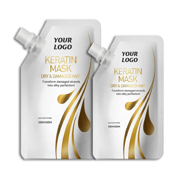 Custom Keratin Hair Mask Biotin Collagen Protein (1)