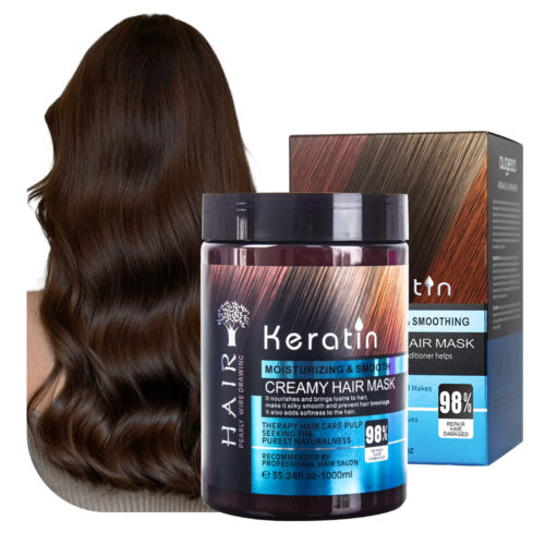 Salon Cream Keratin Organic Hair Mask (1)