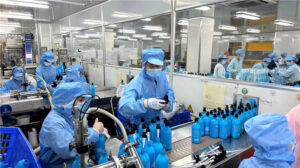 Cosmetics manufacturing workshop