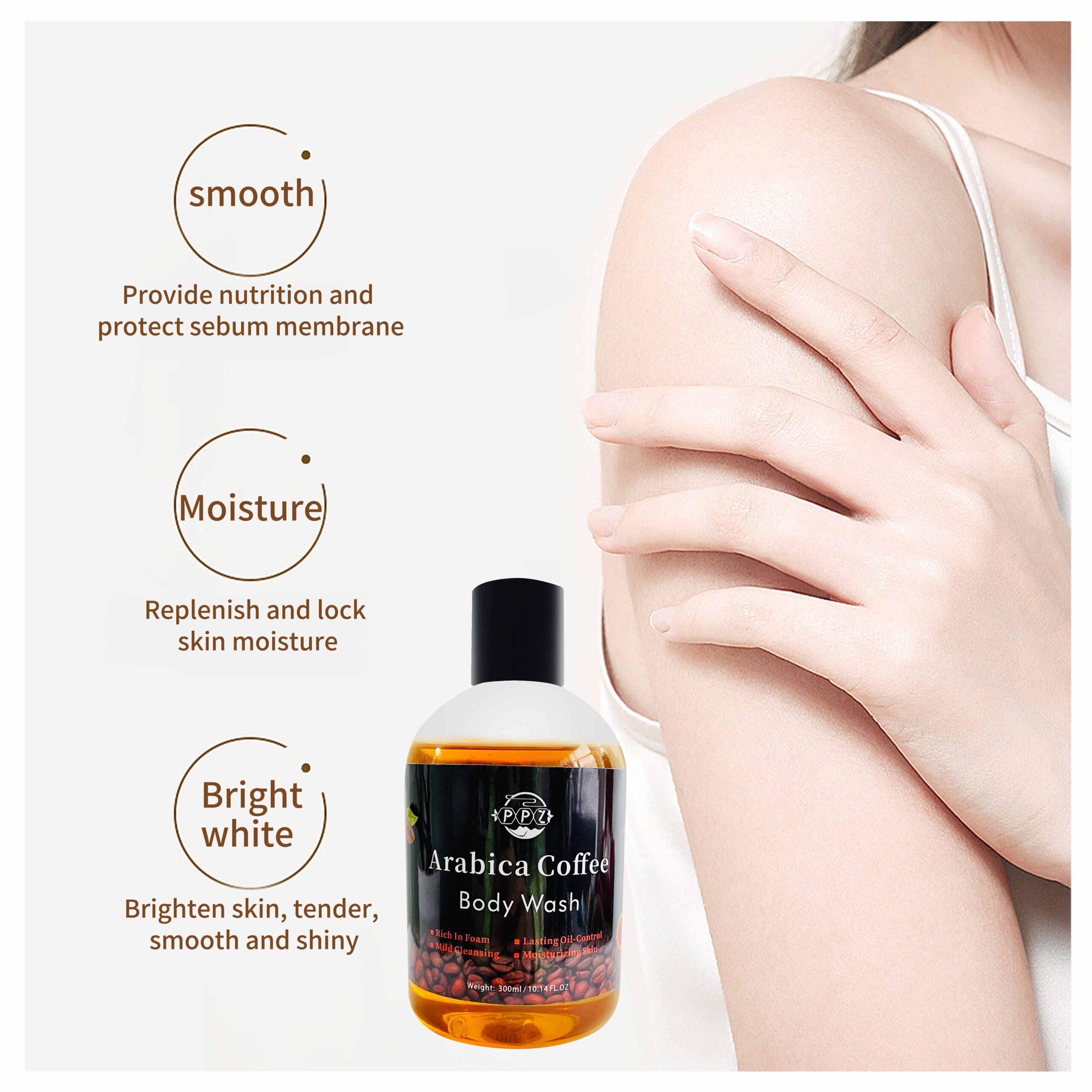 300ml Organic Coffee Shower Gel (7)