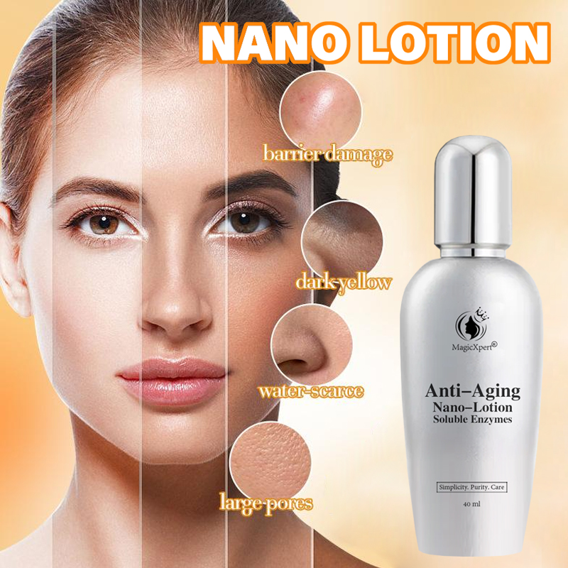 Anti-Aging Nano-Lotion Soluble Enzymes
